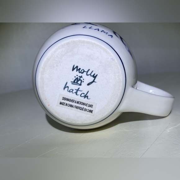 Anthropologie Molly Hatch Llama stoneware mug - Picture 2 of 4
